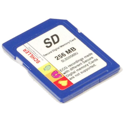 Carte mémoire SD pour données médicales