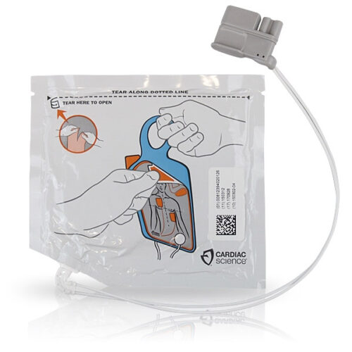 Paire d'électrodes adultes pour POWERHEART G5 CARDIAC SCIENCE