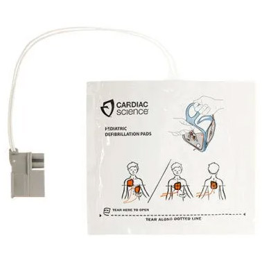 Paire d'électrodes pédiatriques POWERHEART G5 CARDIAC SCIENCE