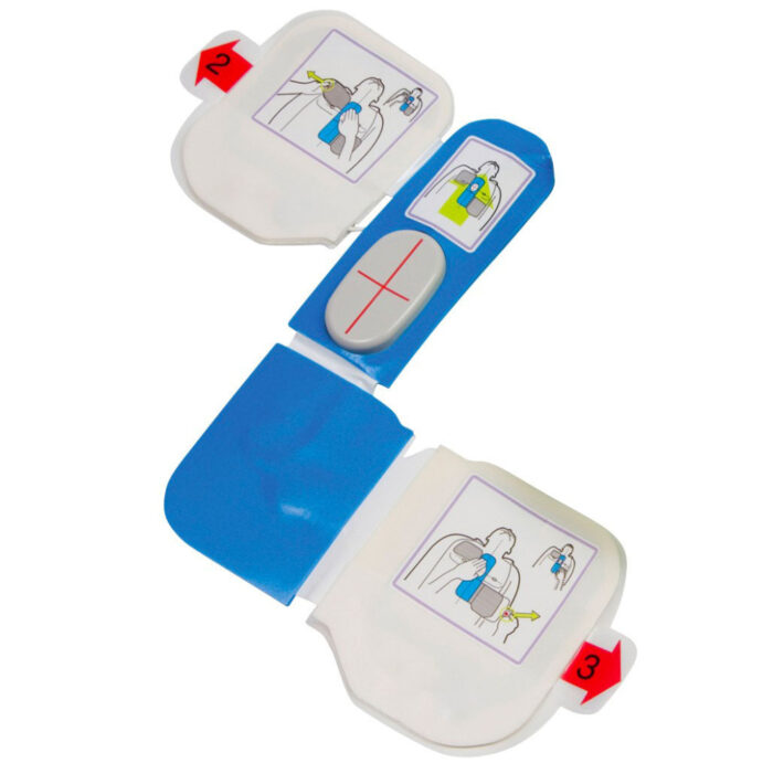FZA010 Electrodes de formation CPRD avec GEL Zoll AED+