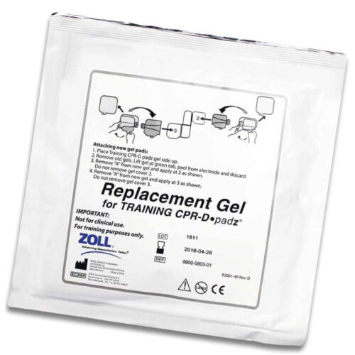 Gel adhésif de remplacement pour électrodes CPRD ZOLL