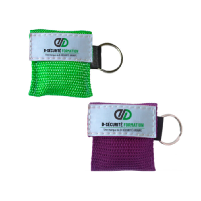 Porte clés Masque Bouche à bouche D-Sécurité