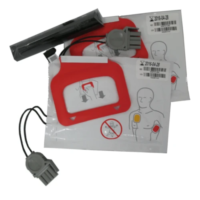 Kit d'un charg-pak (pile) et 2 paires d'électrodes adultes – Image 2